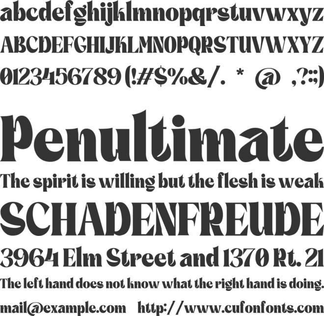 Boogie Soul font preview