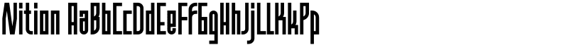 Nition font