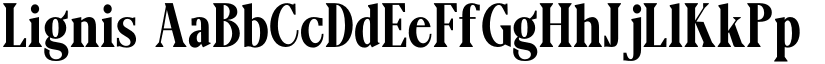 Lignis font download