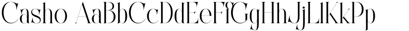 Casho font download