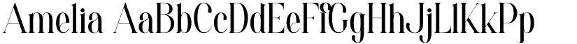 Amelia font download