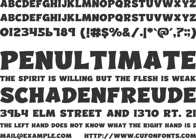 Zippy Love font preview