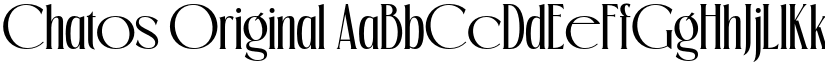 Chatos Original font download