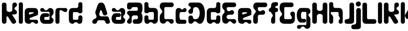 Kleard font download