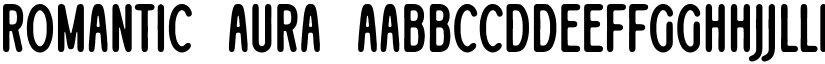 Romantic Aura font