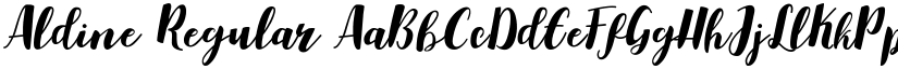 Aldine Regular font