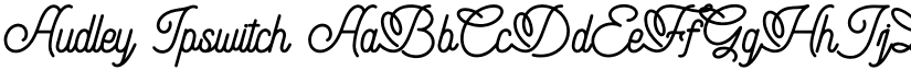 Audley Ipswitch font download