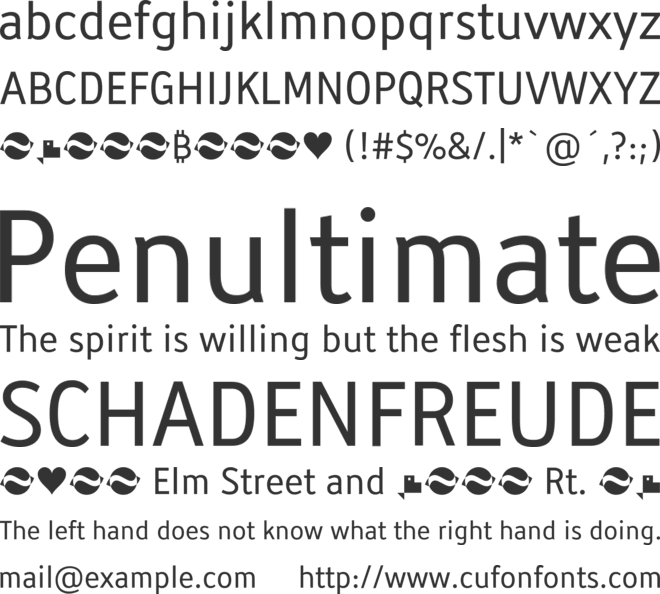 Biotrip font preview