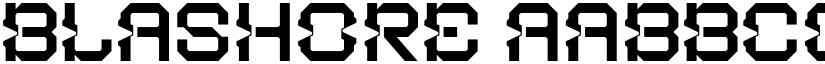 Blashore font download