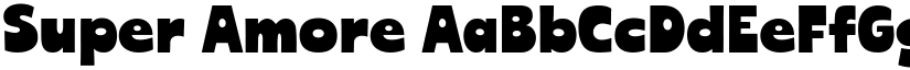 Super Amore font download