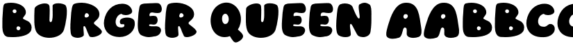 Burger Queen font