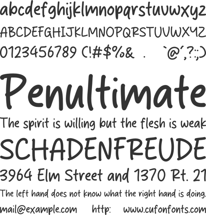 Alone Edition font preview