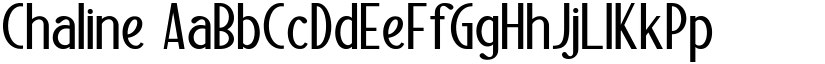 Chaline font download