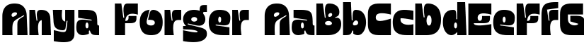 Anya Forger font
