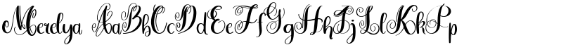 Merelya font