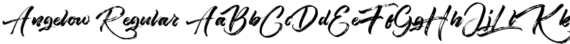 Angelow Regular font