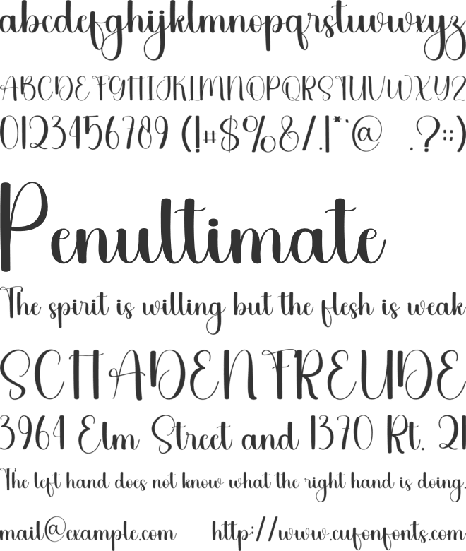 Western Halloween font preview