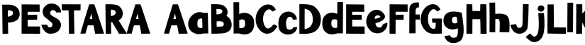 PESTARA font