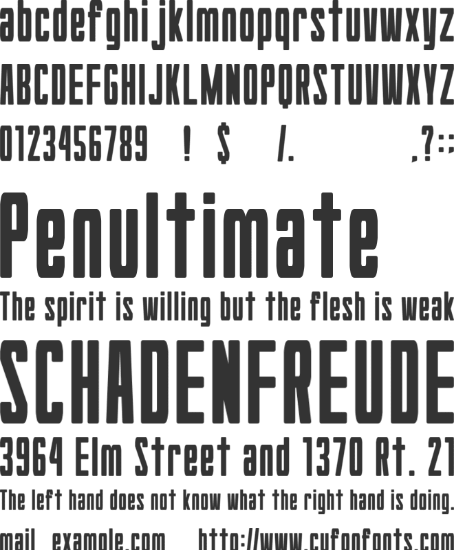 Hyouzi Display font preview