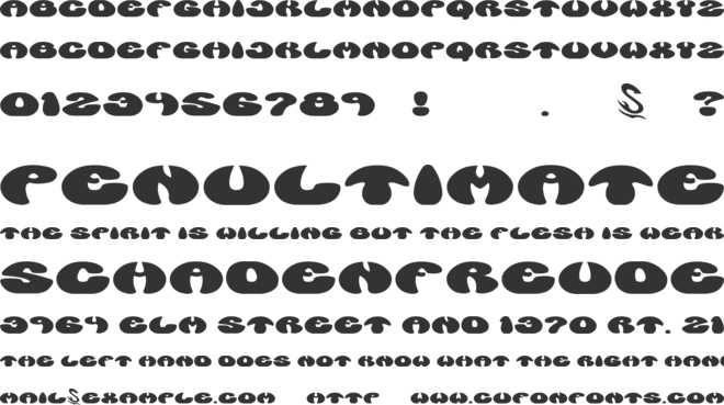 Manzyu__G font preview