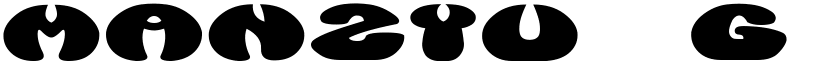 Manzyu__G font download
