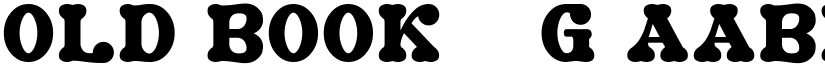 Old Book__G font download