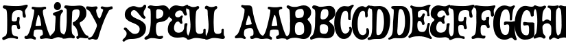 Fairy Spell font