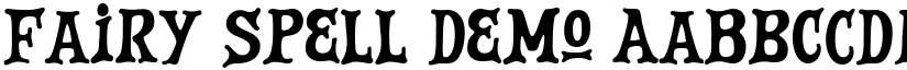 Fairy Spell Demo font