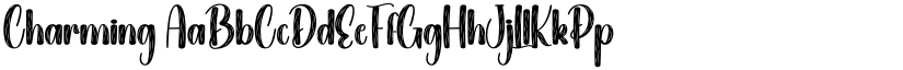 Charming font