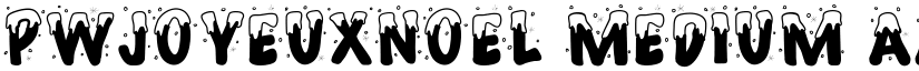 PWJoyeuxNoel Medium font