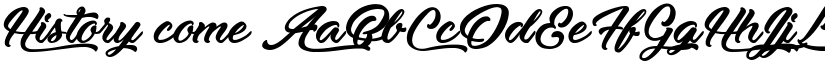 History come font download