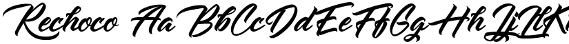 Rechoco font download