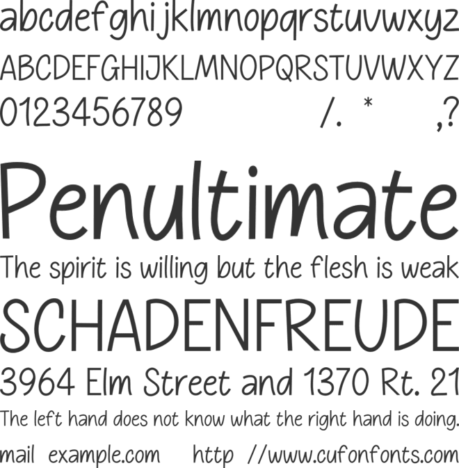Odane Modern Stylish Handwritten Font font preview