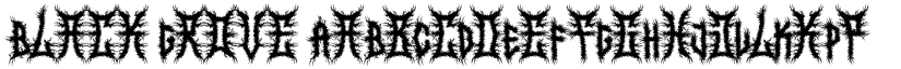 Black Grove font download