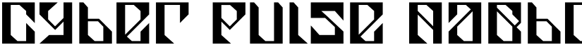 Cyber Pulse font download