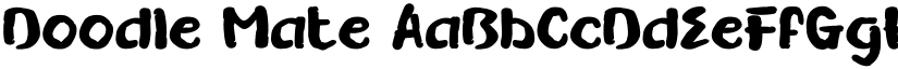 Doodle Mate font