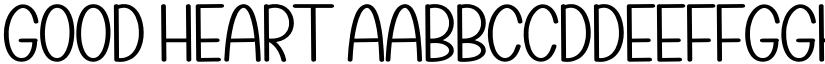 Good Heart font