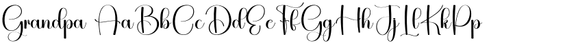 Grandpa font download
