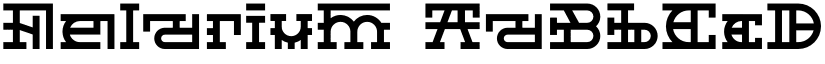 Felarium font