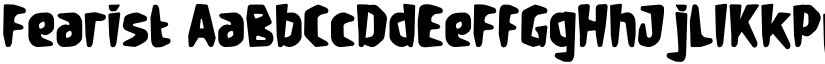 Fearist font download