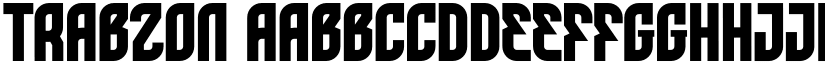 Trabzon font