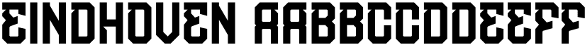 Eindhoven font