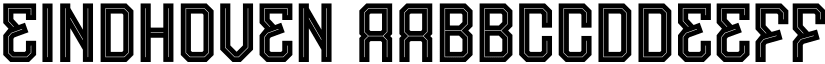 Eindhoven font