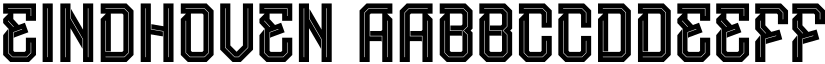 Eindhoven font