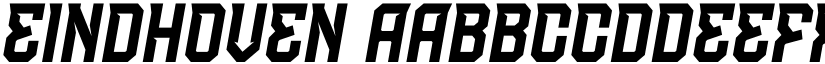 Eindhoven font