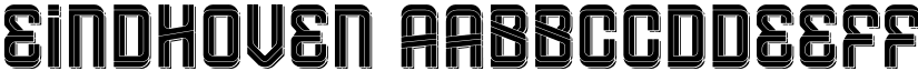 Eindhoven font