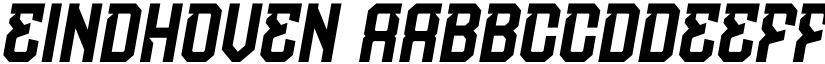 Eindhoven font
