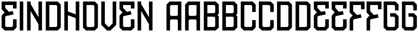 Eindhoven font