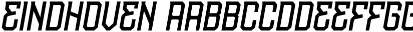 Eindhoven font