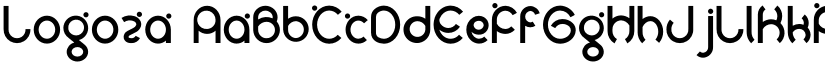 Logoza font